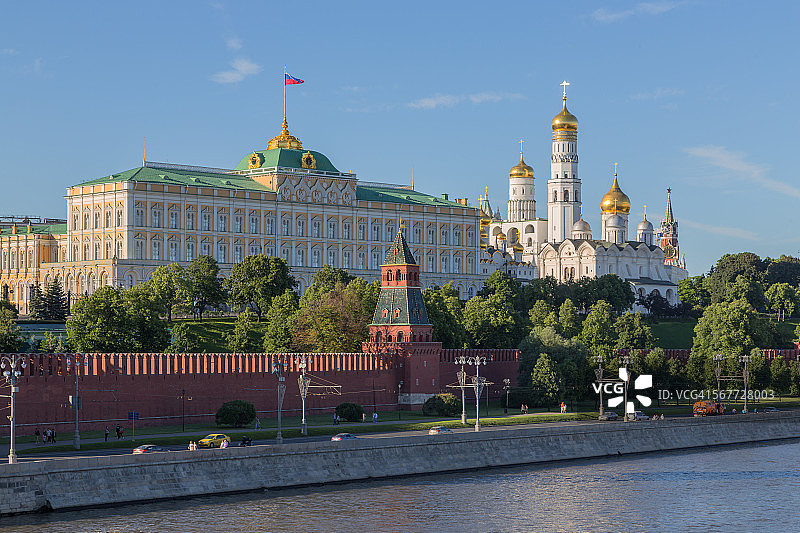 莫斯科克里姆林宫，俄罗斯图片素材