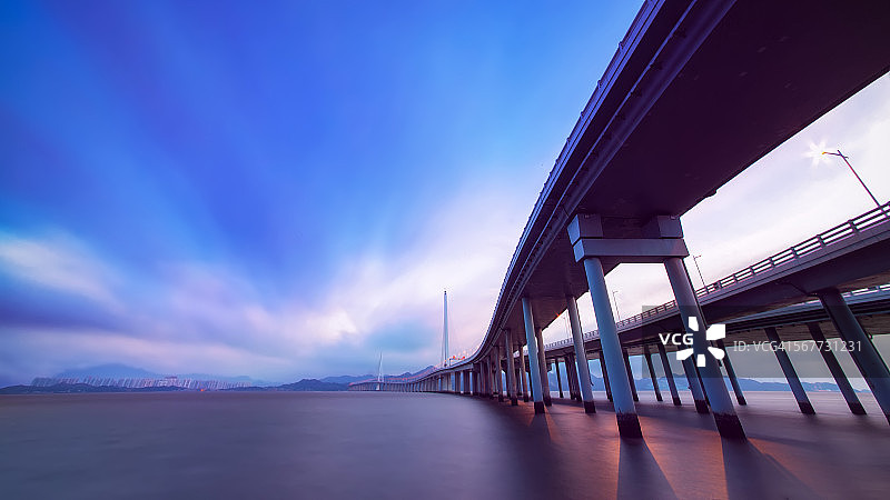 深圳湾大桥图片素材