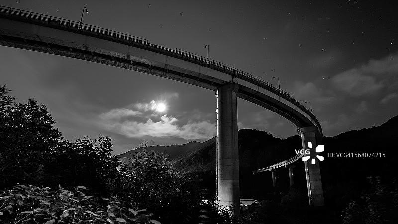 环形桥图片素材