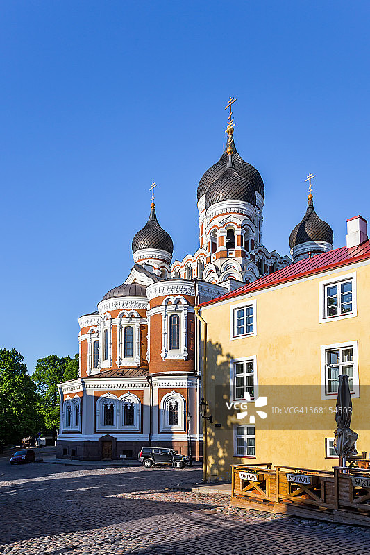 塔林亚历山大·涅夫斯基主教座堂图片素材