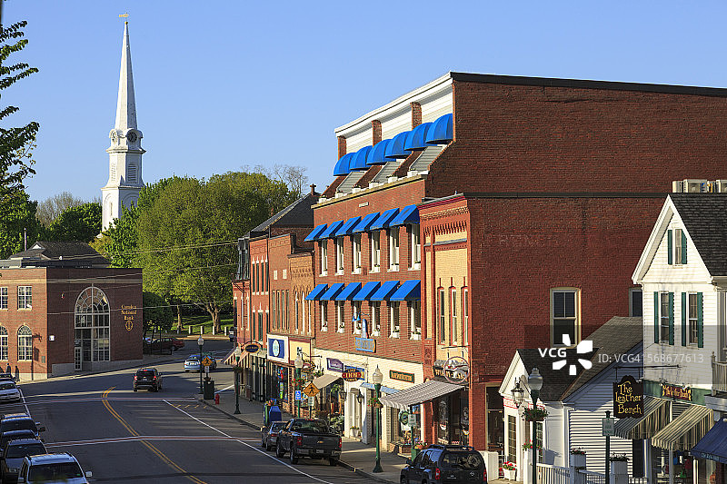 美国小镇风光图片素材