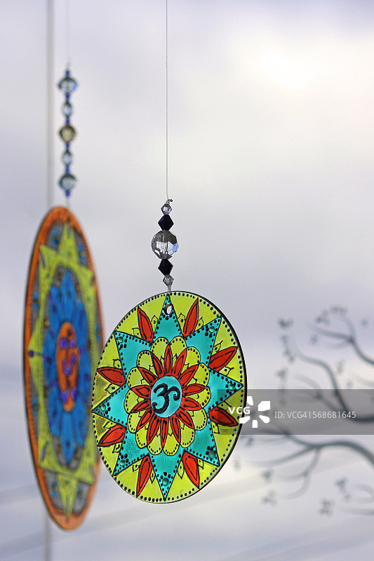 曼陀罗：专注与冥想图片素材