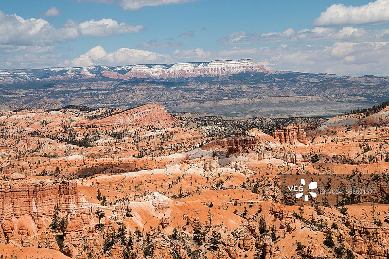 眺望布莱斯峡谷水瓶座高原图片素材