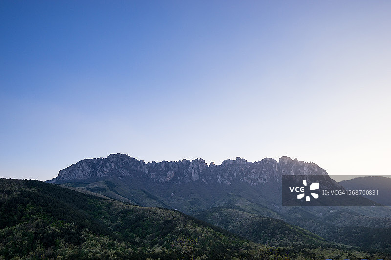 雪岳山蔚山岩图片素材