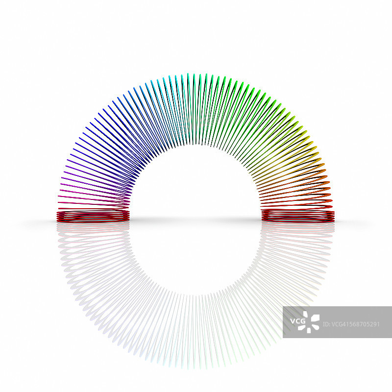 金属线圈玩具图片素材