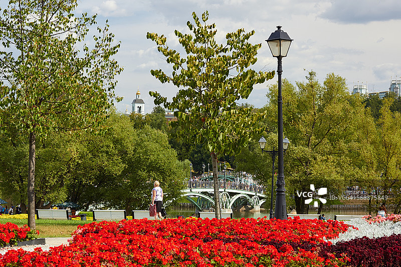 莫斯科察里itsyno公园图片素材