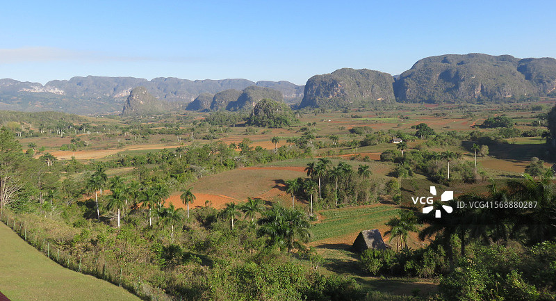 古巴西部比尼亚莱斯山谷景观图片素材