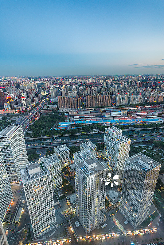 中国世界贸易中心建外SOHO图片素材