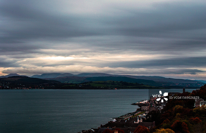 克莱德湾长曝光图片素材