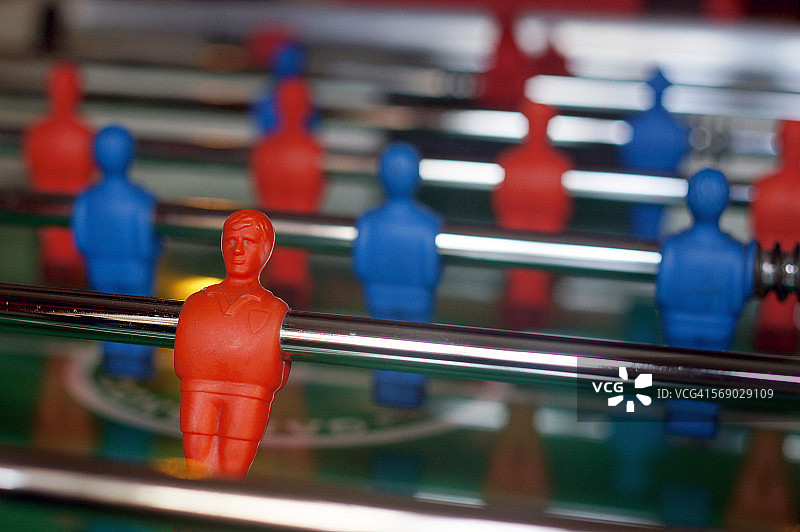 单人桌上足球图片素材