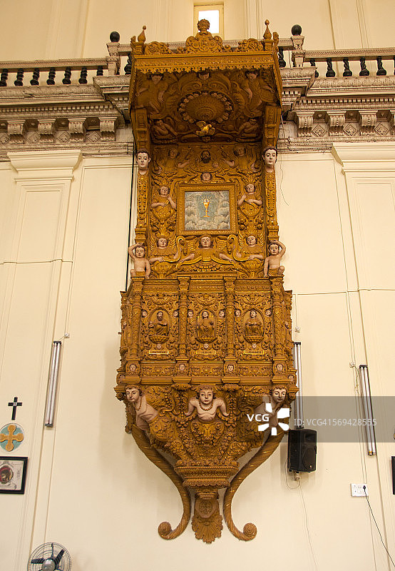 果阿仁慈耶稣大教堂，世界遗产图片素材