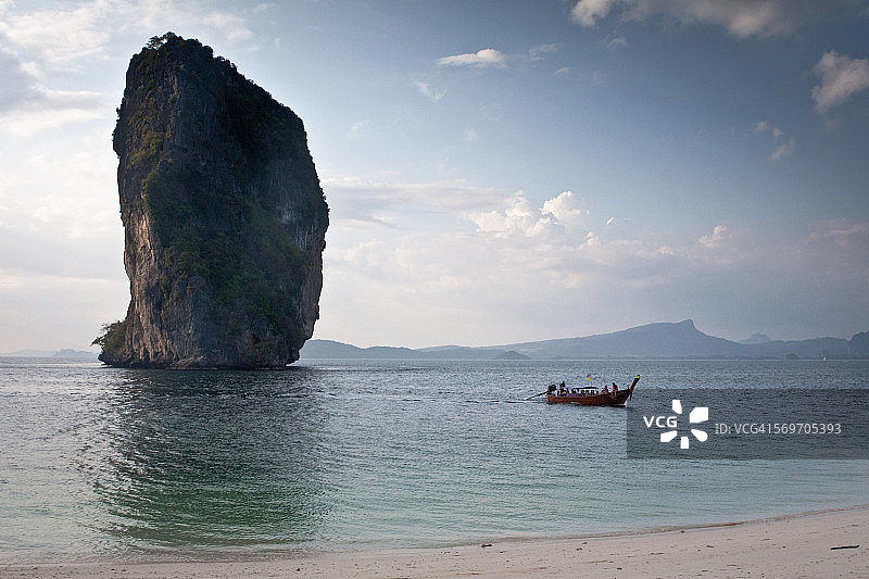 泰国甲米府波达岛图片素材