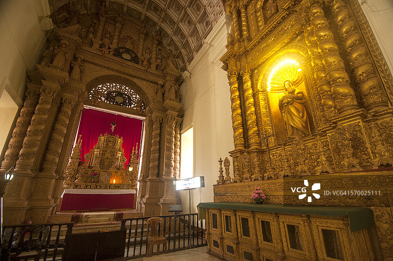 果阿仁慈耶稣大教堂，世界遗产图片素材