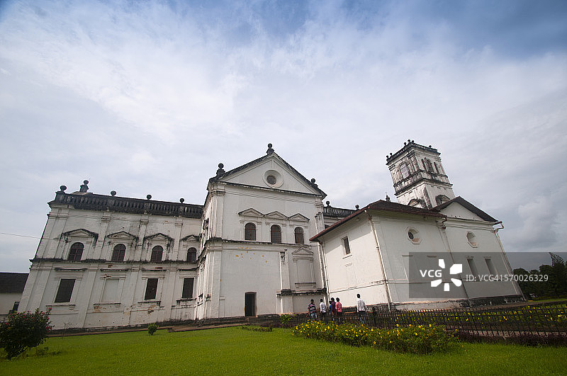 印度果阿老城塞主教座堂图片素材