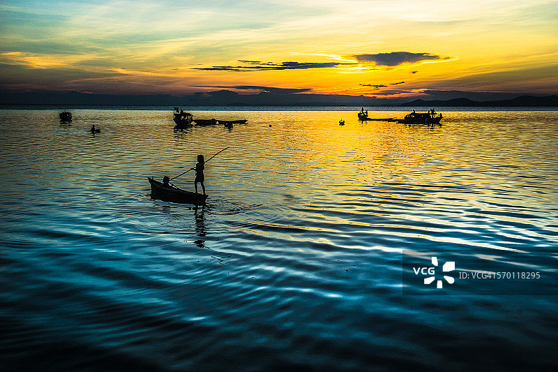 丰富多彩的日落图片素材