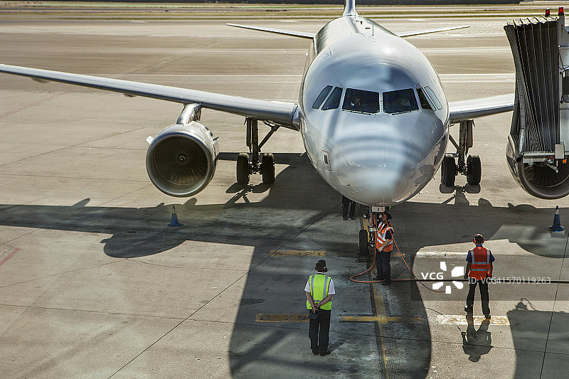 客运喷气式飞机图片素材
