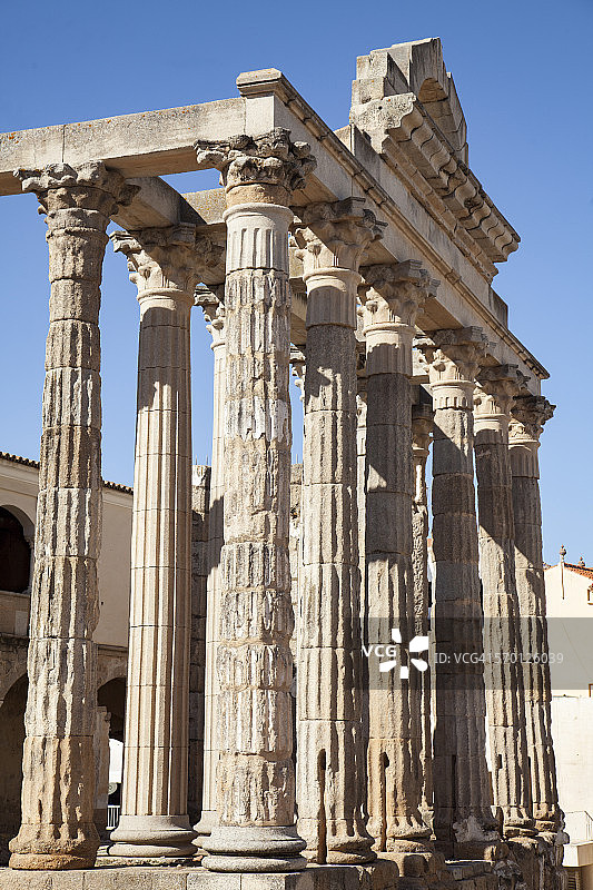 梅里达的戴安娜神庙遗址图片素材
