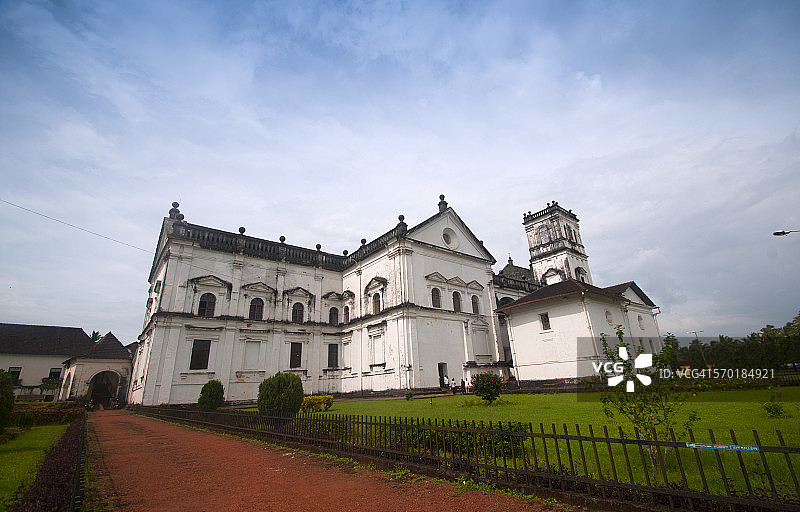 印度果阿老城塞主教座堂图片素材