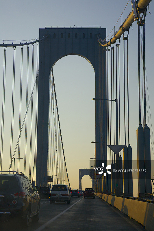 纽约布朗克斯-惠特斯通大桥图片素材