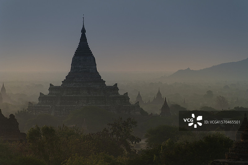 蒲甘瑞山都塔图片素材