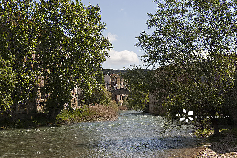 埃加河，埃斯特利亚图片素材