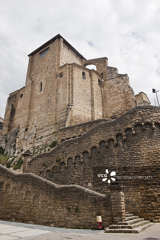 埃斯特利亚圣米格尔教堂图片素材