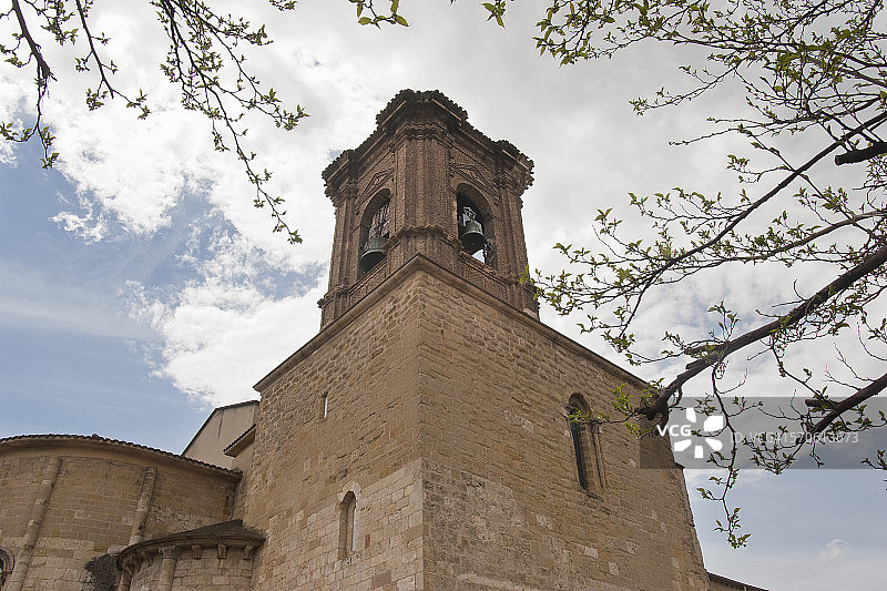 埃斯特利亚圣米格尔教堂图片素材
