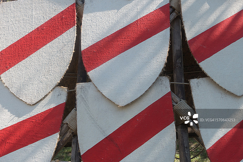 意大利圣吉米尼亚诺的中世纪丰收节图片素材