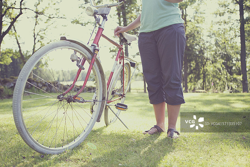 自然自行车图片素材
