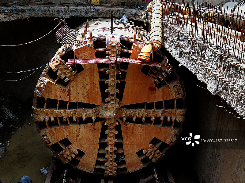 隧道掘进机图片素材