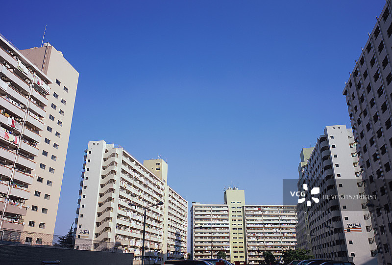 日本东京公寓图片素材