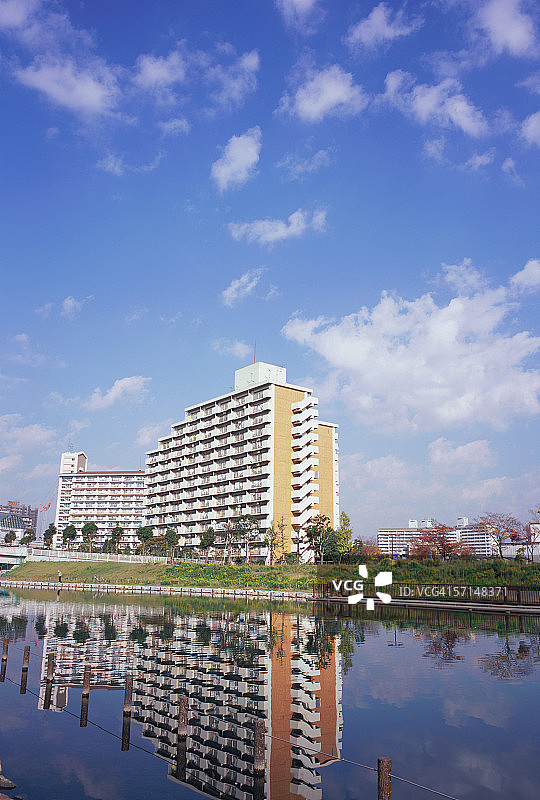 日本东京公寓图片素材