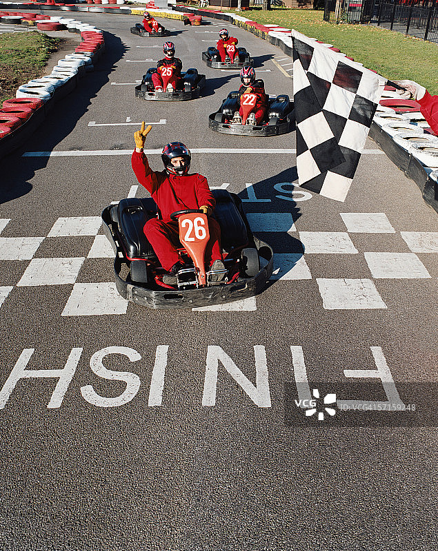 卡丁车比赛图片素材