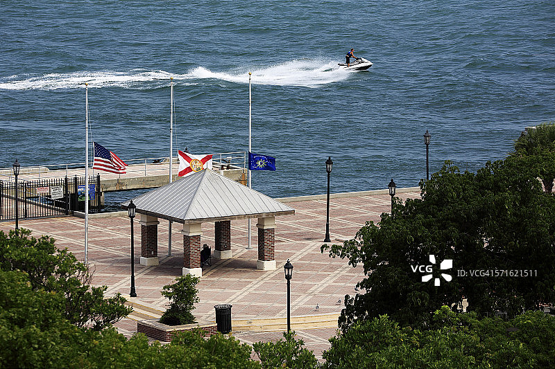 马洛里广场鸟瞰图图片素材