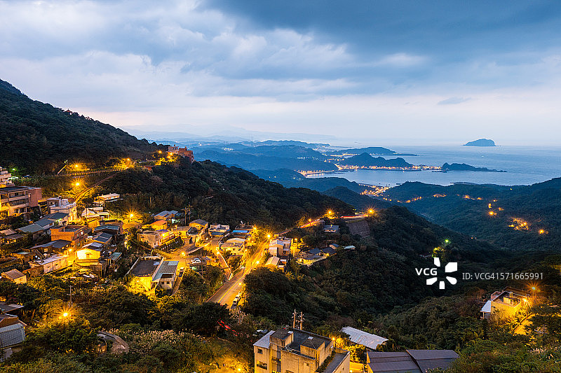 中国台湾九份村图片素材