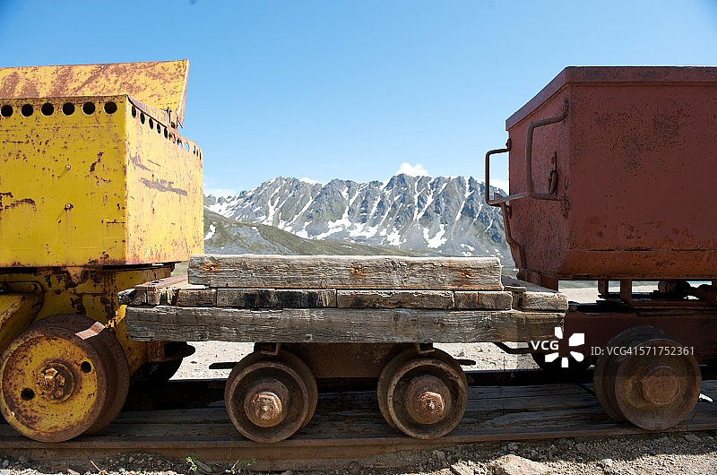 美国阿拉斯加州马塔努斯卡山谷哈彻山口独立矿州立历史公园图片素材