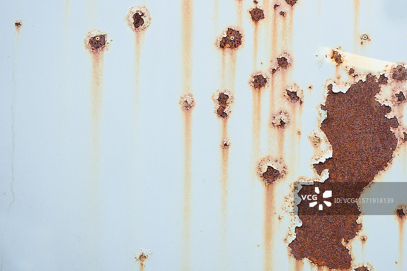 带锈斑的金属板图片素材