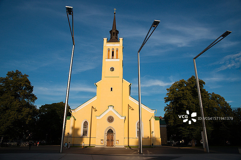 塔林圣约翰教堂图片素材