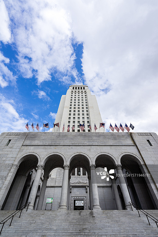 洛杉矶市政厅图片素材