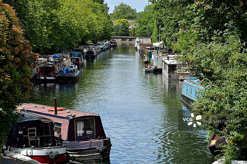 摄政运河船只图片素材