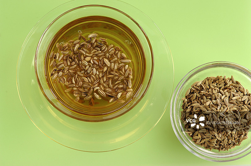 茴香茶特写图片素材