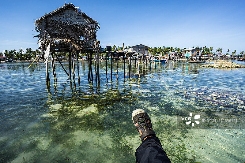 一起散步图片素材