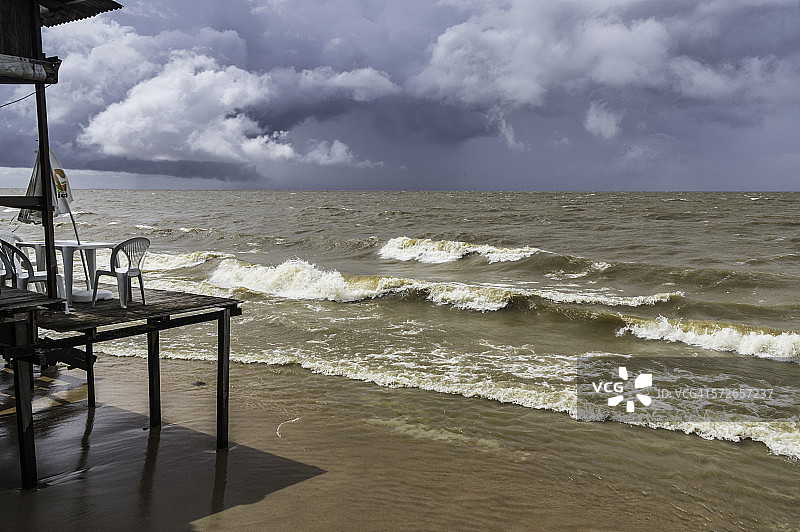 亚马逊河三角洲海滩图片素材