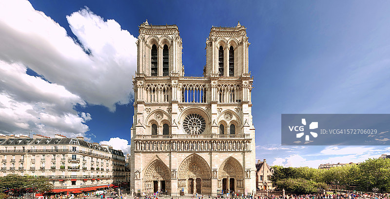 巴黎圣母院图片素材