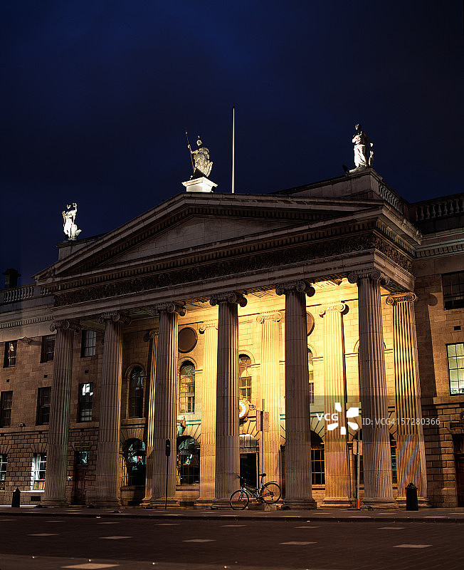 爱尔兰都柏林邮政总局图片素材