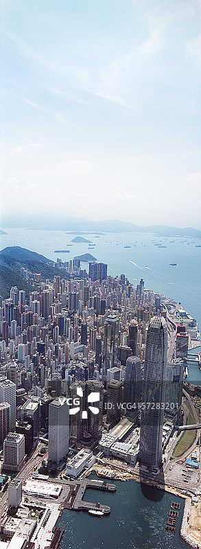香港高角度风景图片素材