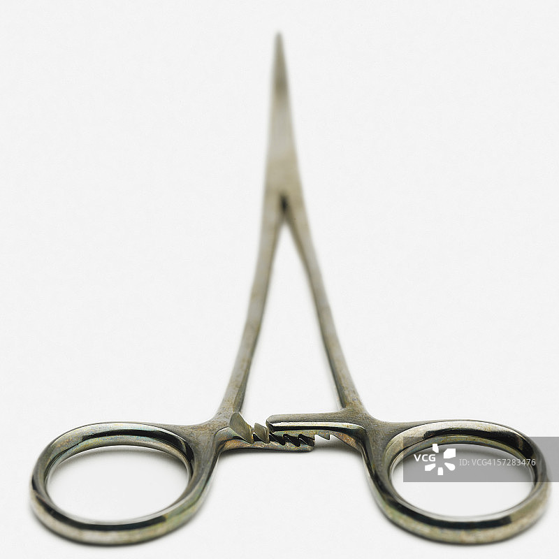手术剪刀特写图片素材