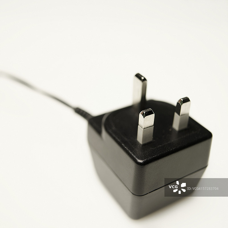 手机充电器特写图片素材