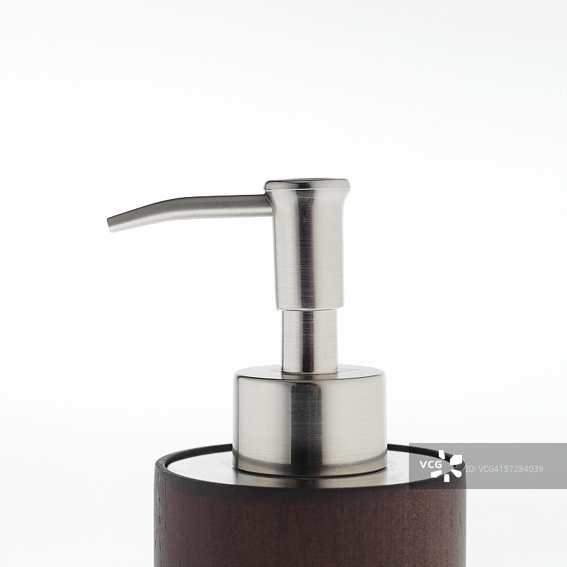 皂液器顶部特写图片素材