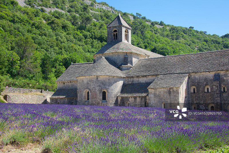 普罗旺斯塞南克修道院图片素材